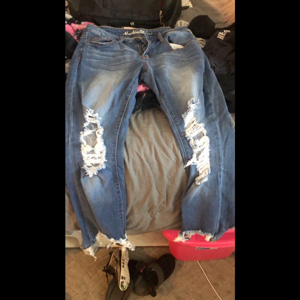 Ripped jeans